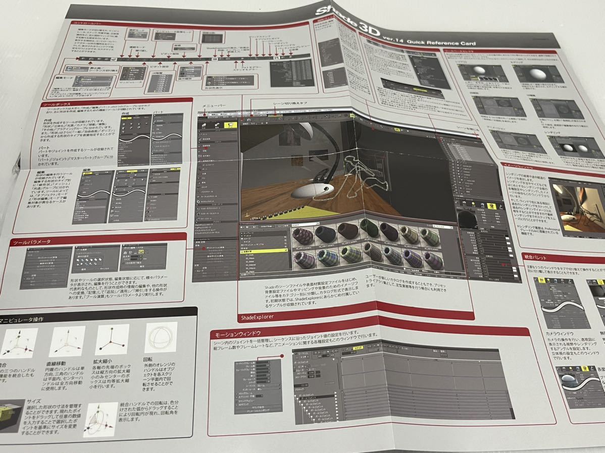 D(0229x2) e frontier Shade 3D Professional ver.14 3DCG Windows Mac 対応 グラフィック PC ソフト ウェア ★動作未確認 ★商品説明必読_画像6