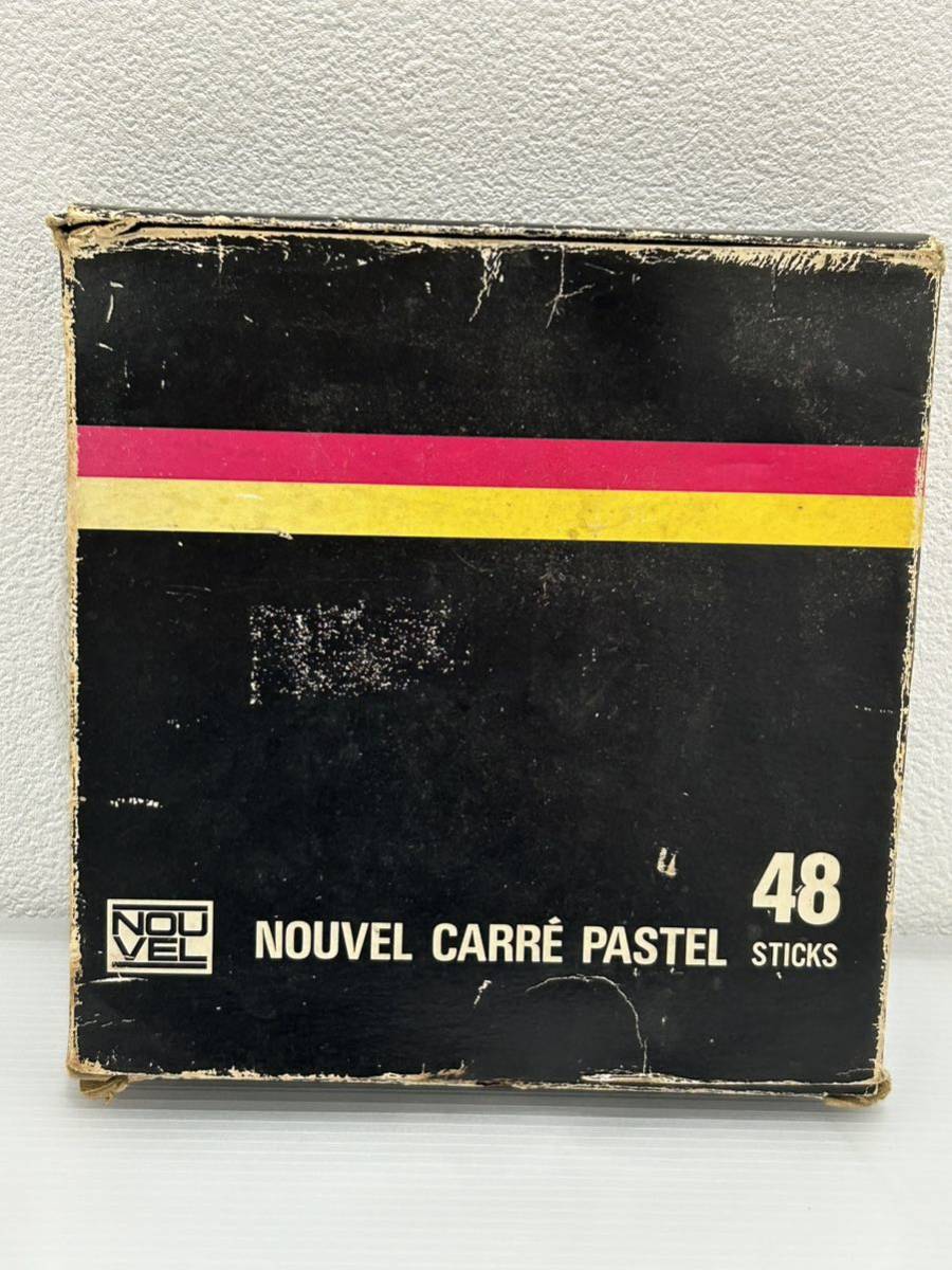Dハ(0221d10) ヌーベル　カレーパステル　48色　NOUVEL CARRE PASTEL 48STICKS ASET BSET_画像1