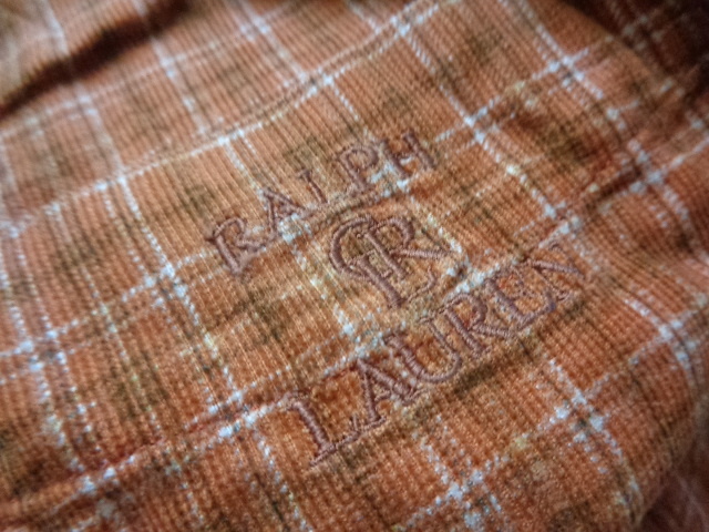 CHAPS RALPH LAUREN チャップス ラルフローレン 長袖 シャツ 刺繍 チェック LL_画像6