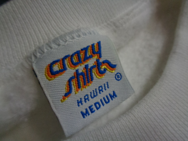 Crazy Shirts Kliban Cat スウェット GUAM Hawaii クレイジーシャツ クリバンキャット ハワイ トレーナー Made in USA 90s 90年代_画像5