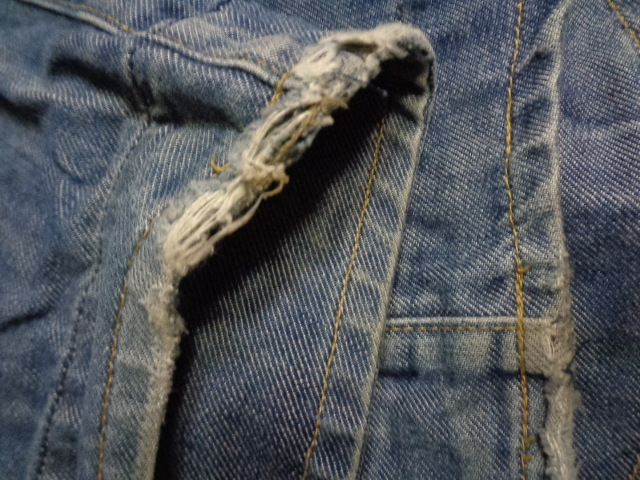 日本製 Levi`s リーバイス ENGINEERED JEANS RELAXED エンジニアード ジーンズ 00003-08 立体裁断 変形 デニム パンツ W28 インディゴ_画像5