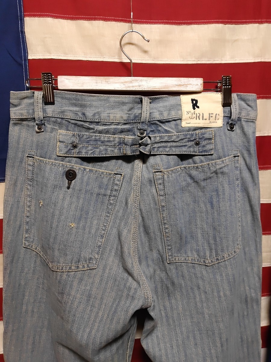 【極美品】RUGBY RALPH LAUREN　ヘリンボーンダブルニーワークパンツ　W30L30size _画像5