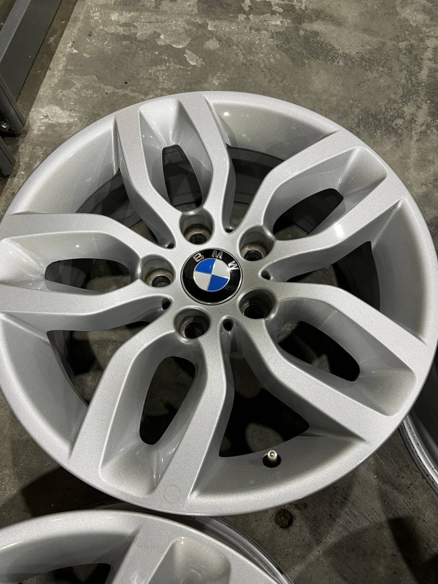 【中古美品】【純正品】BMW 純正ホイール 17×7.5J+32 5H/120 4本 ガリ傷なし 超美品！の画像3