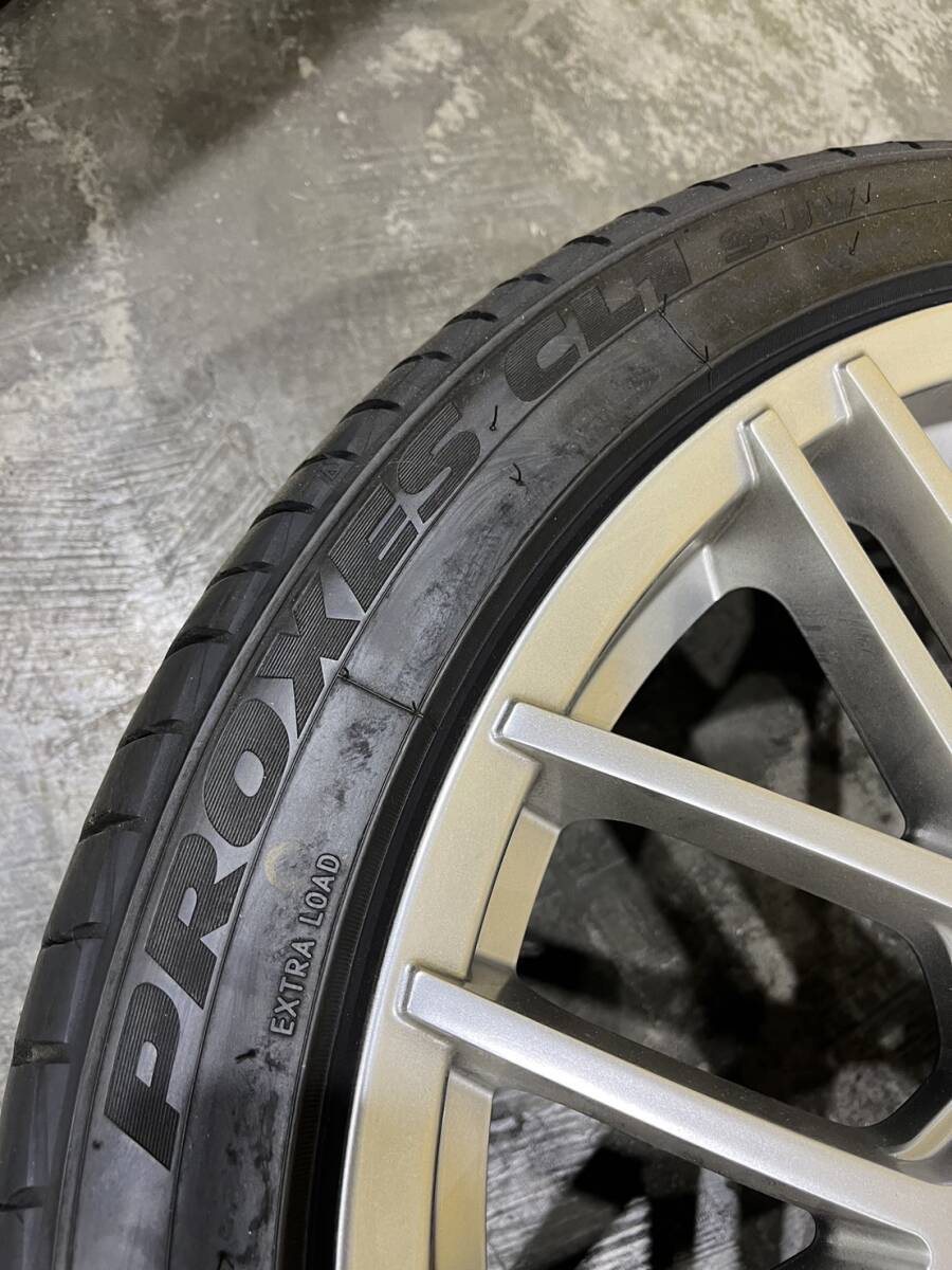 【中古美品】【セット商品】ロルフハルトゲ　X10EVO　20インチ　20×8.5(9.5)J+40　5H/114.3　245/40R20夏タイヤ付　大特価！　バリ山！_画像7