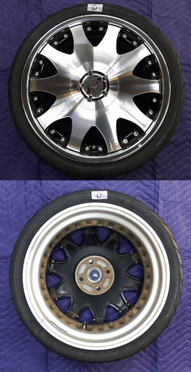 SSR タナベ ヴィエナ クレイド 16×5.5J +45 ＆ ファイナリスト 595EVO 165/40R16 4本セット!! 軽自動車に!!_画像5