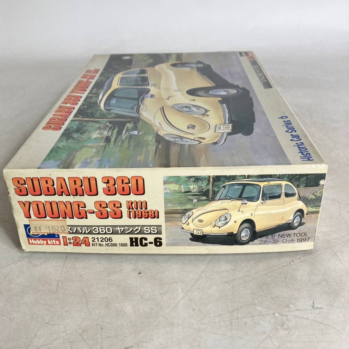  not yet constructed present condition goods plastic model Hasegawa Subaru 360 Young ss 1/24 car SUBARU YOUNG-SS K111 1968
