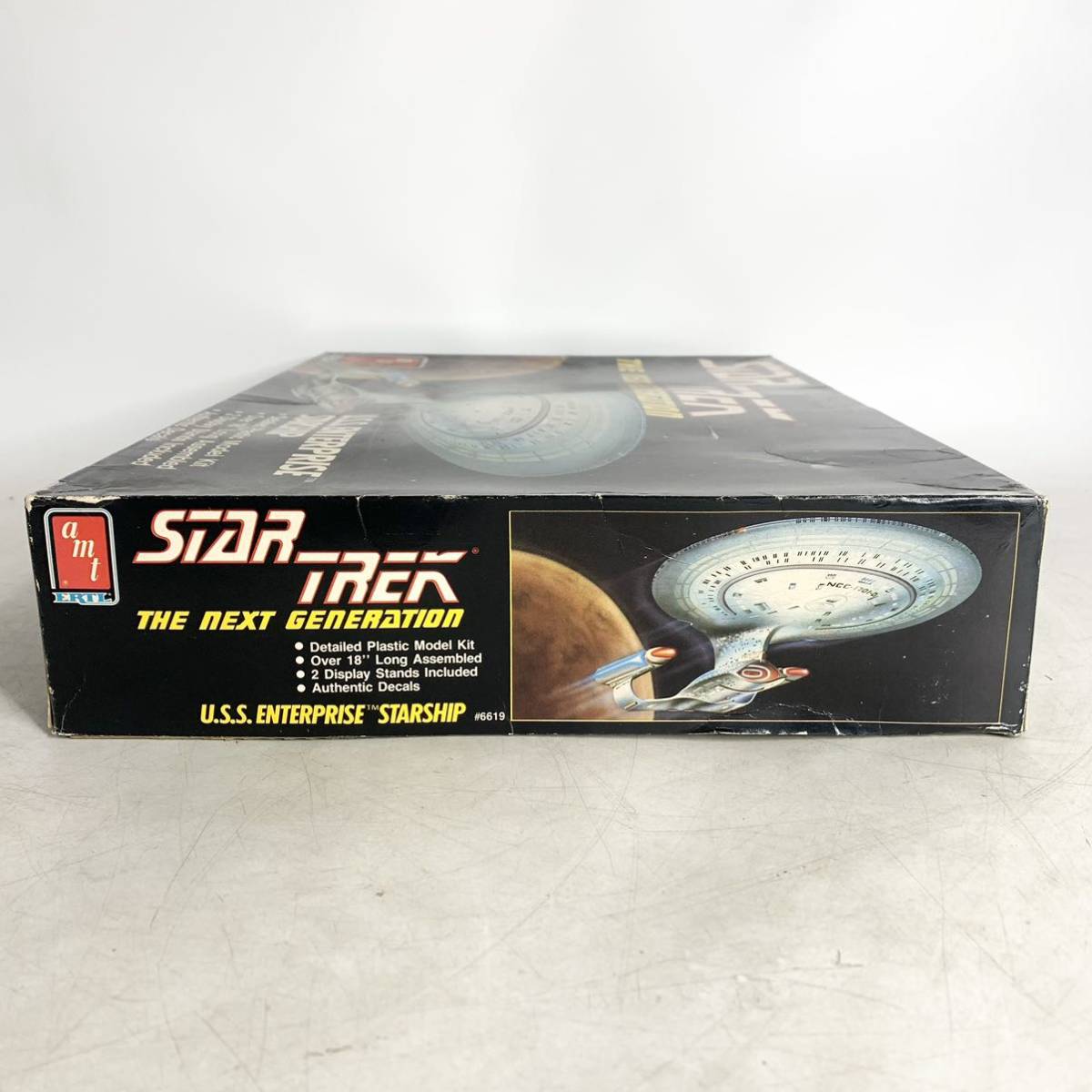 ① not yet constructed amt ERTL Star Trek U.S.S.enta- prize The next generation STAR TREK ENTERPRISE STARSHIP 6619