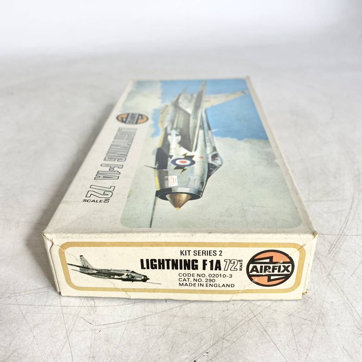 未組立 AIRFIX エアフィックス 1/72 イギリス空軍 ライトニング LIGHTNING F-1A プラモデル 02010-3 現状品_画像4