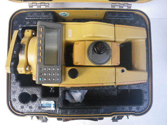 TOPCON GUPPY GTS-712 測角(水平.垂直)及び測距(水平.斜.垂直)確認済 多少スレ.傷.汚れ等有普通中古品 ピントもレンズも問題無 未校正品_画像9