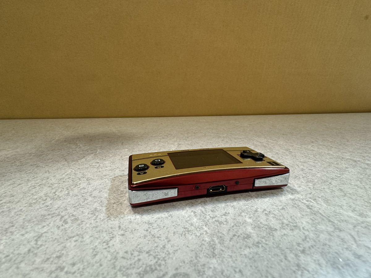 Nintendo 任天堂 ニンテンドー ゲームボーイミクロ OXY-001 ファミコンバージョン スーパーマリオ20周年記念モデル ジャンク_画像3