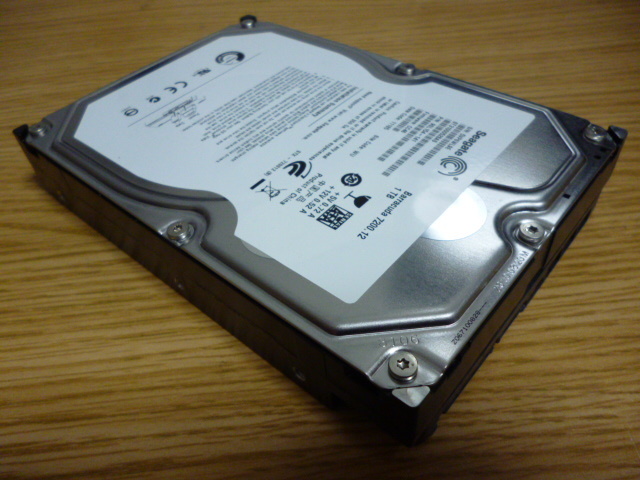 「正常」判定!! SONY VAIO PCV-A1116N VPCL138FJ 取り外しHDD 工場出荷状態Win7リカバリ済 Seagate ST31000528AS SATA300 1TB(1000G)_画像2