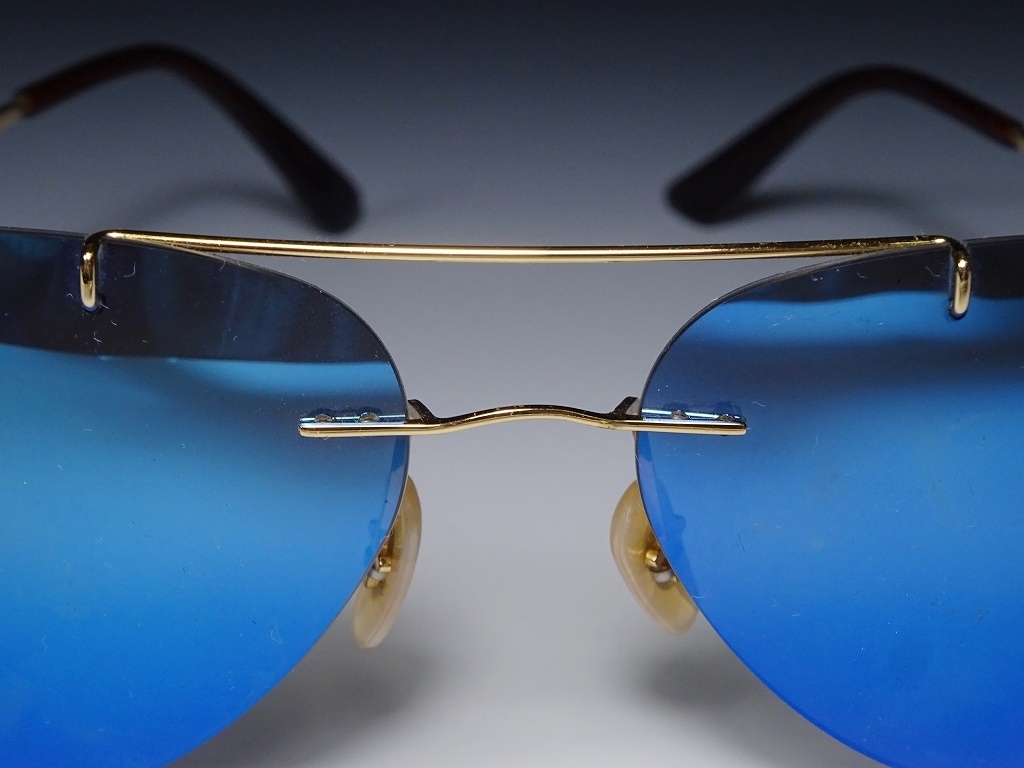 t61■Ray-Ban レイバン サングラス ティアドロップ RB8055 004/71 59□14 135 GL メガネ 男性_画像4