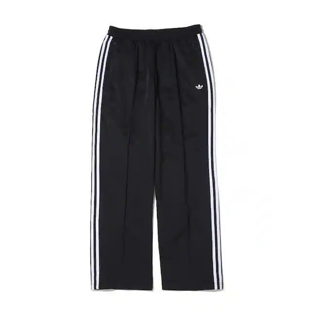 即決★完売/男女兼用XS新品ブラック常田大希着用adidas OriginalsトラックパンツBECKENBAUERベッケンバウアー/Y2Kオーバーサイズ黒King Gnu