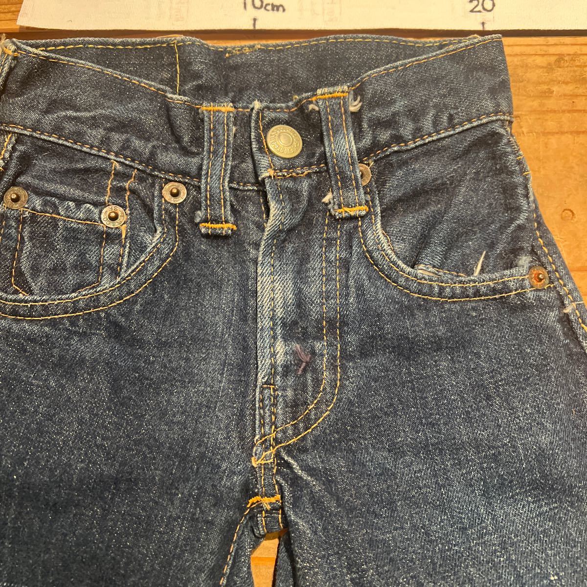 ビンテージ Levi リーバイス デニムパンツ ジーパン ジーンズ USA製 302 A type_画像2