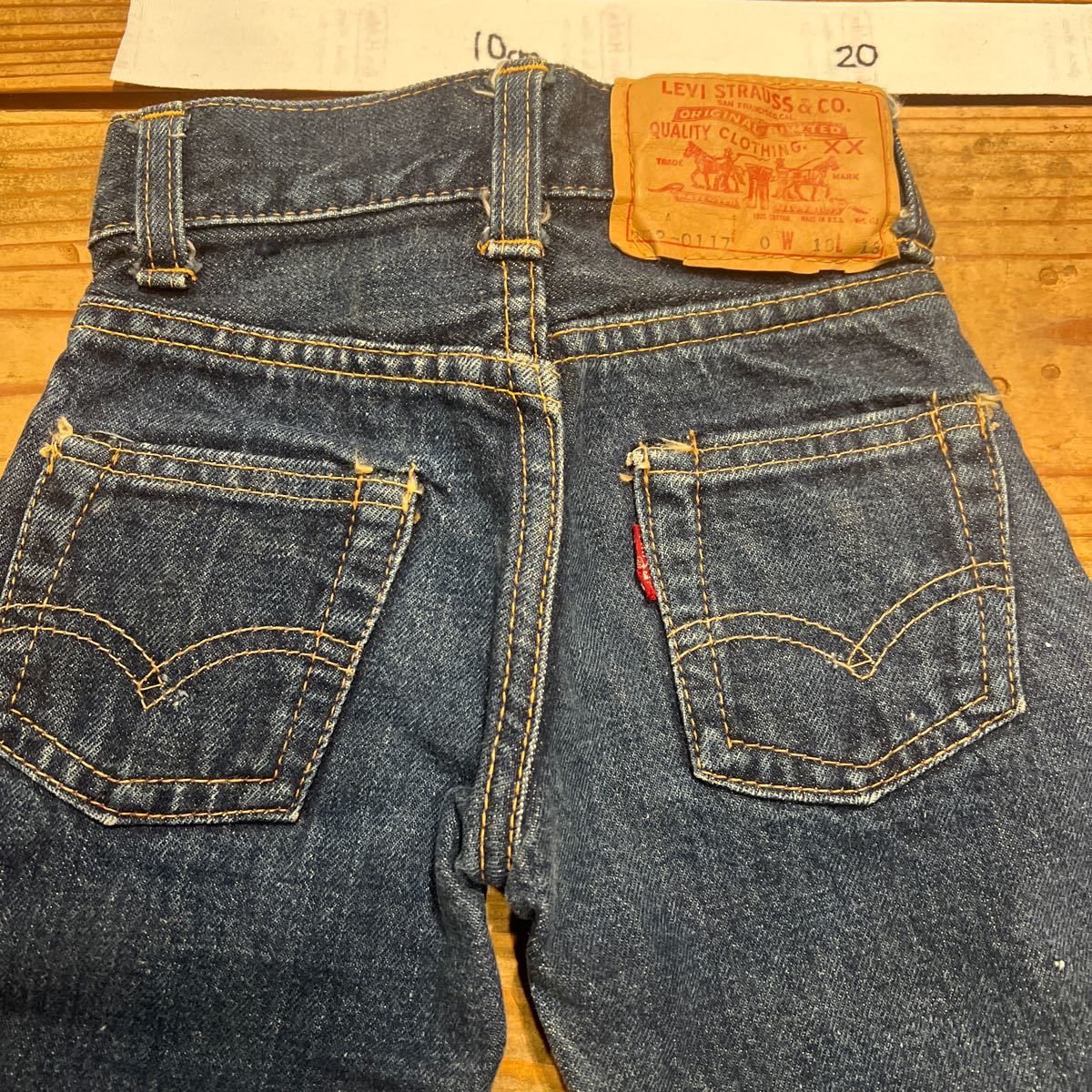 ビンテージ Levi リーバイス デニムパンツ ジーパン ジーンズ USA製 302 A type