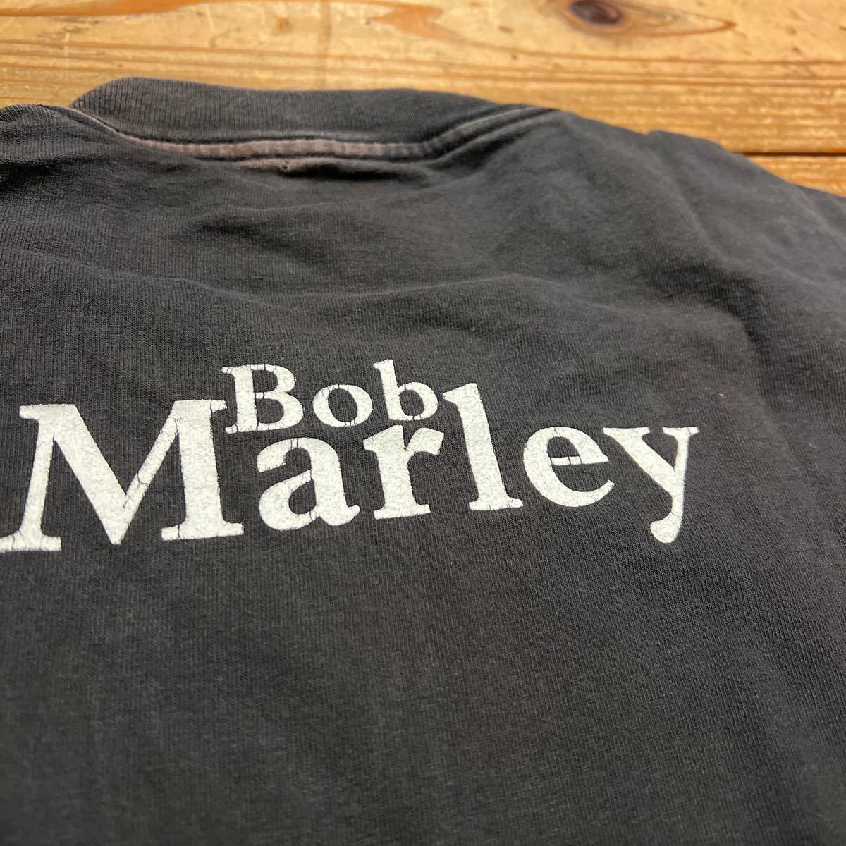 Bob Marley Tシャツ 黒　T-shirt ボブマーレー　Kaya ラスタファリアン　ラスタ　サッカー_画像5