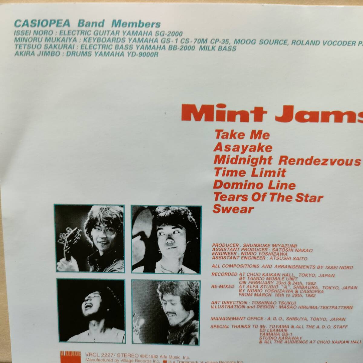 カシオペア　/Mint Jams　レンタル品_画像3