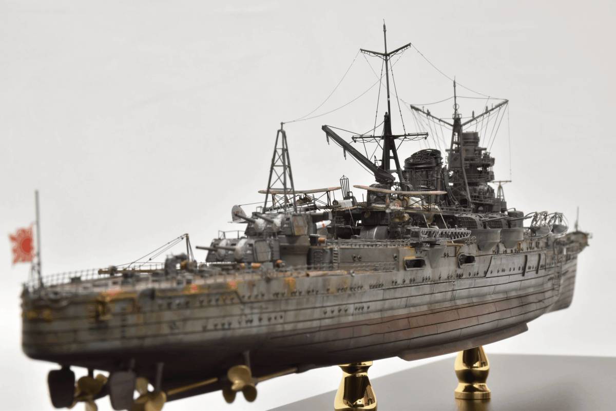 Yahoo!オークション - 1/350大日本帝国海軍重巡洋艦「最上」完成 Yahoo!オークション - 1/350大日本帝国海軍重巡洋艦「最上」完成