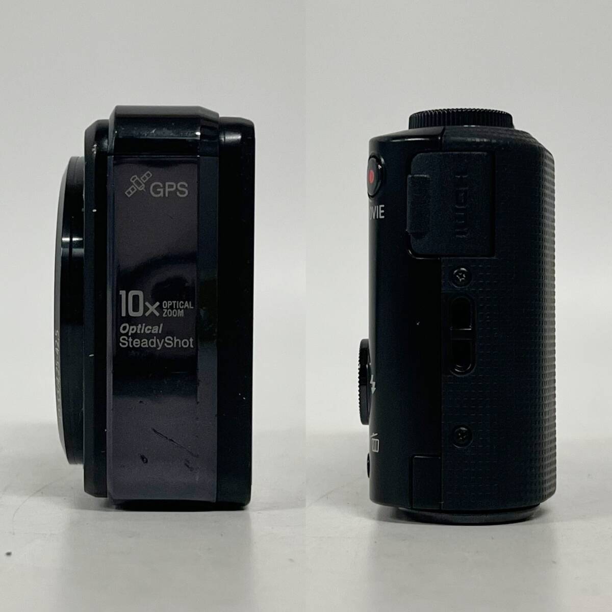 1円~【まとめ売り】ソニー SONY Cyber-shot コンパクトデジタルカメラ 3点 DSC-HX7V DSC-W30 DSC-T5 通電確認あり 付属品あり G101848_画像3