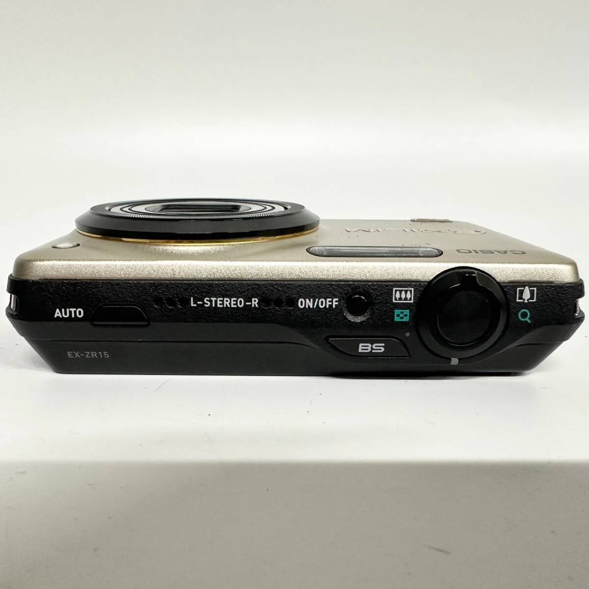 1円~【通電確認済】カシオ CASIO EXILIM HS EX-ZR15 28mm WIDE OPTICAL 7× f=5.0-35.0mm 1:3.0-5.9 コンパクトデジタルカメラ G142554_画像6