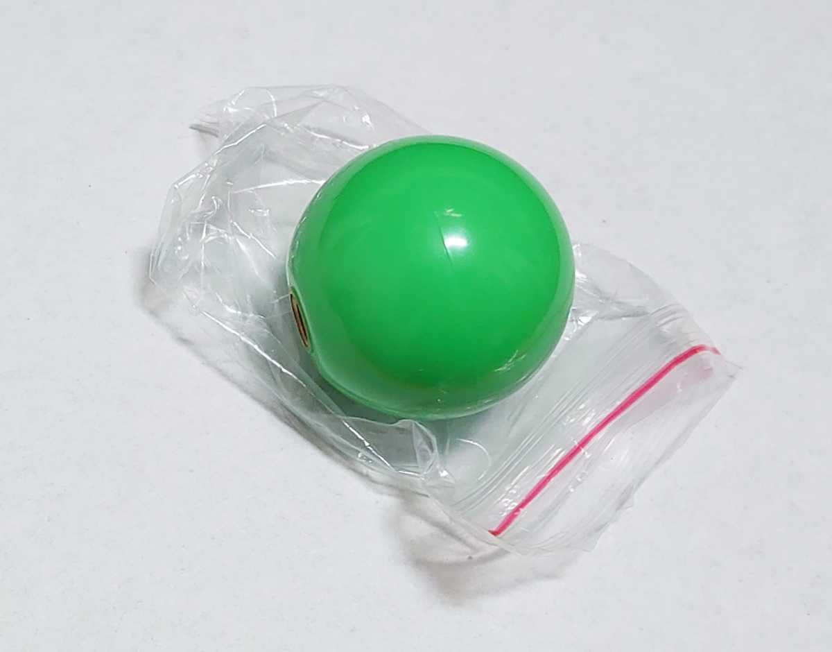 緑色 レバーボール グリーン 三和電子やセイミツ適合 JLF-TP-8YT対応 パーツ ジョイスティックのボール アケコン アーケード レバートップ_画像1