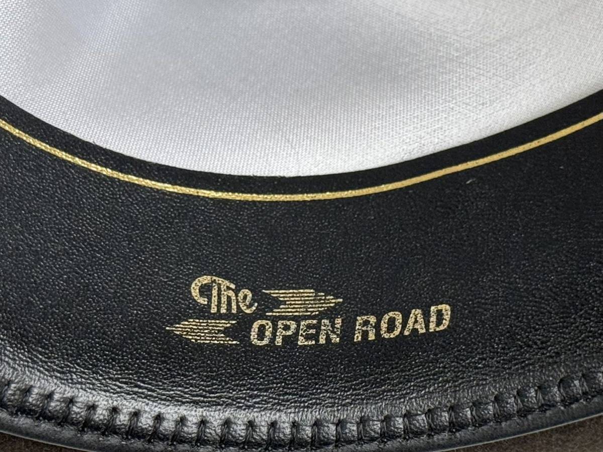 STETSON OPEN ROAD ラビットファー フェルト ハット 58 ステットソン オープンロード 中折れ 帽子 ヴィンテージ ビンテージ 復刻_画像10