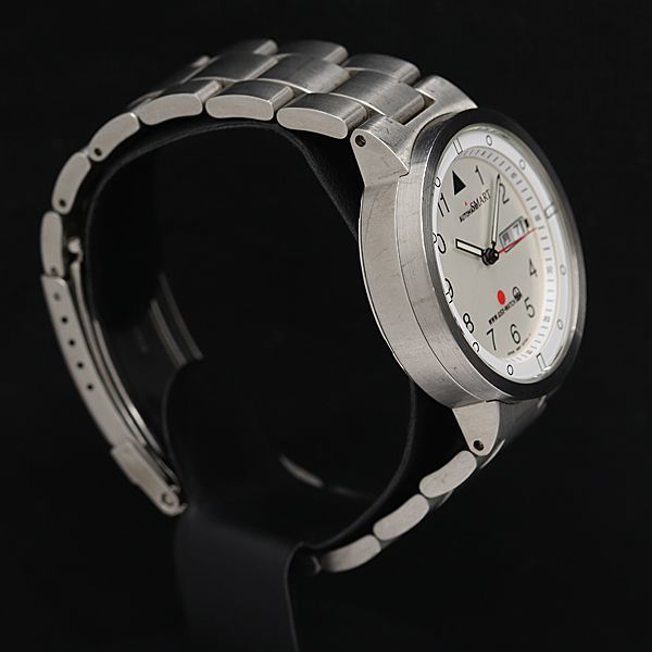 1円 稼働 良品 GSX スマート GSX-205SW-1 AT/自動巻 シルバー文字盤 デイデイト 1ERY メンズ腕時計 OGH 9203000_画像2
