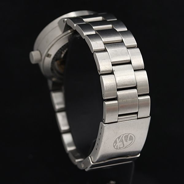 1円 稼働 良品 GSX スマート GSX-205SW-1 AT/自動巻 シルバー文字盤 デイデイト 1ERY メンズ腕時計 OGH 9203000_画像3