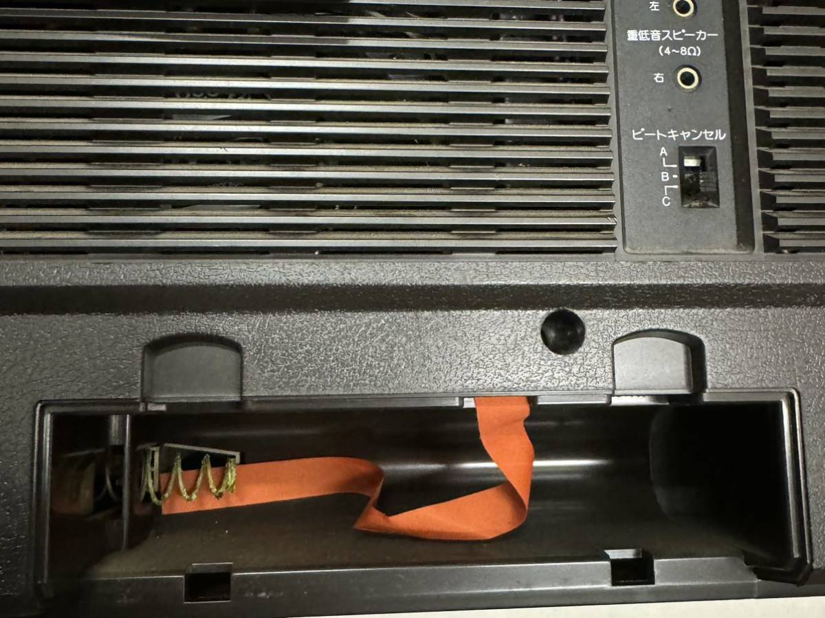 SHARP 高級ステレオカセットテープレコーダー GF-999 SEARCHER-W ラジカセ 昭和レトロ ダブルラジカセ 動作美品中古　再出品_画像6