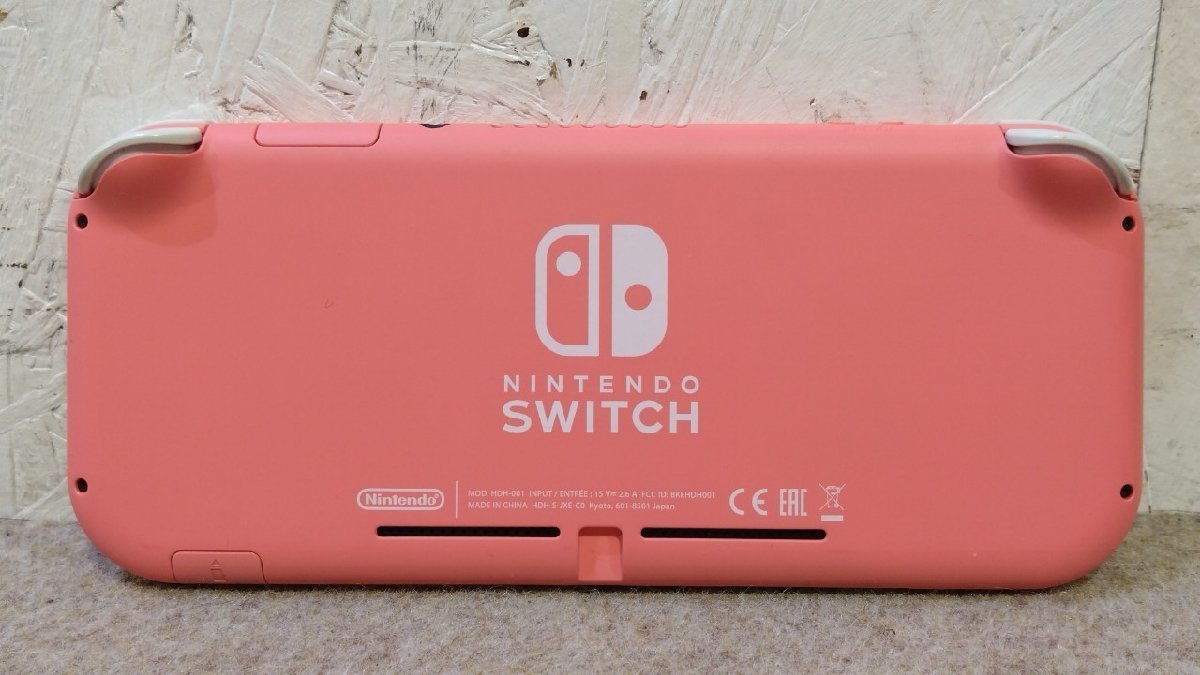 1円 任天堂 Nintendo Switch Lite ニンテンドースイッチ ライト コーラル HDH-S-PAZAA 5.5インチ液晶 本体保存メモリー：32GB_画像3