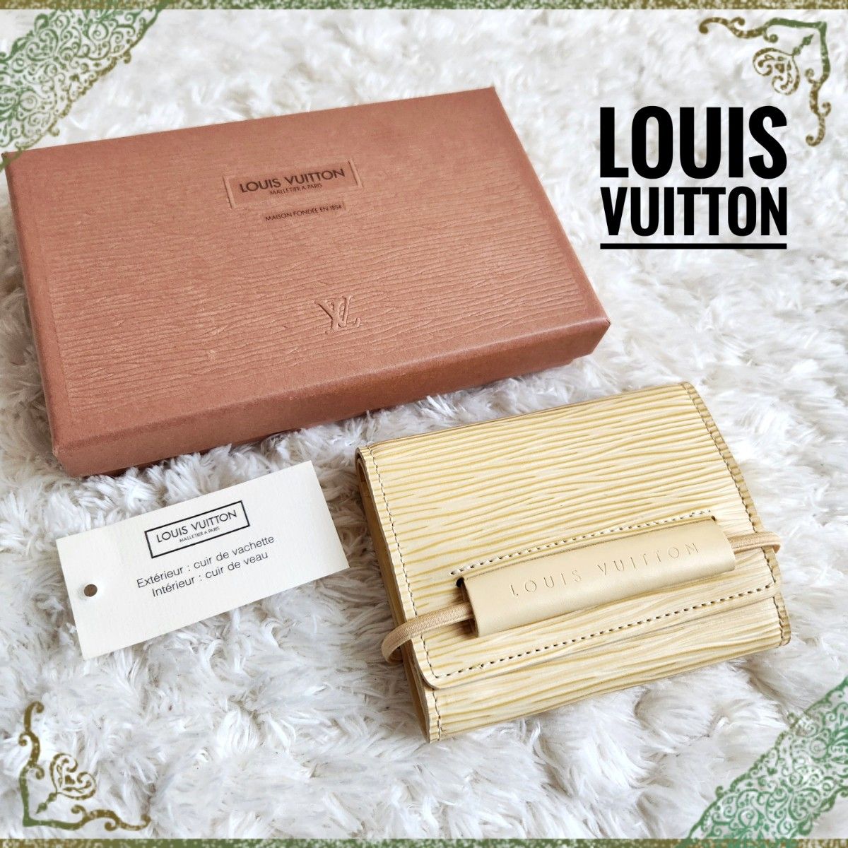 LOUIS VUITTON ルイヴィトン エピ ポルトモネ エラスティック 三 LOUIS VUITTON ルイヴィトン エピ ポルトモネ エラスティック 三