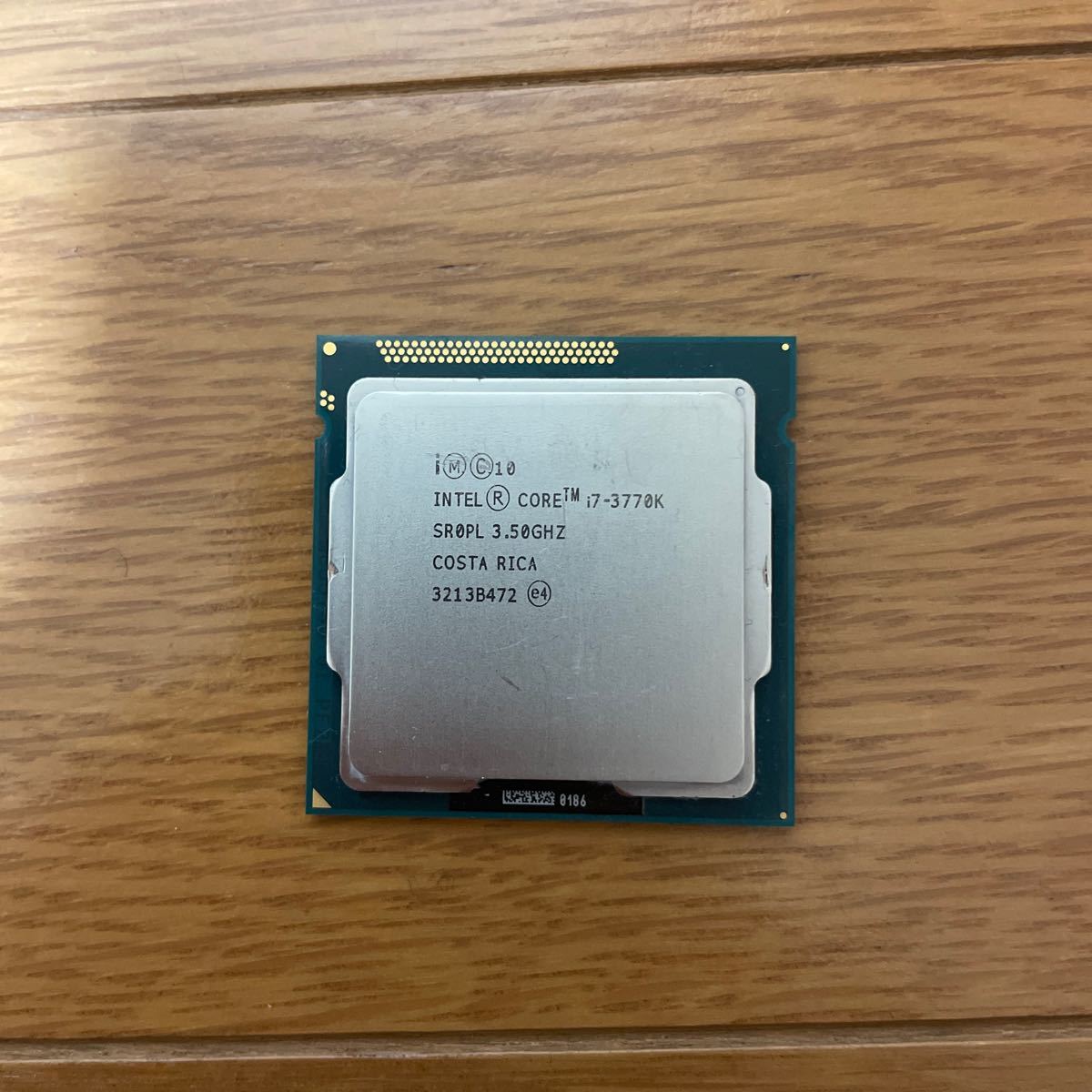 Intel Core i7 3770k SR0PL 3.50GHZ COSTA RICA 起動確認済 2_画像1