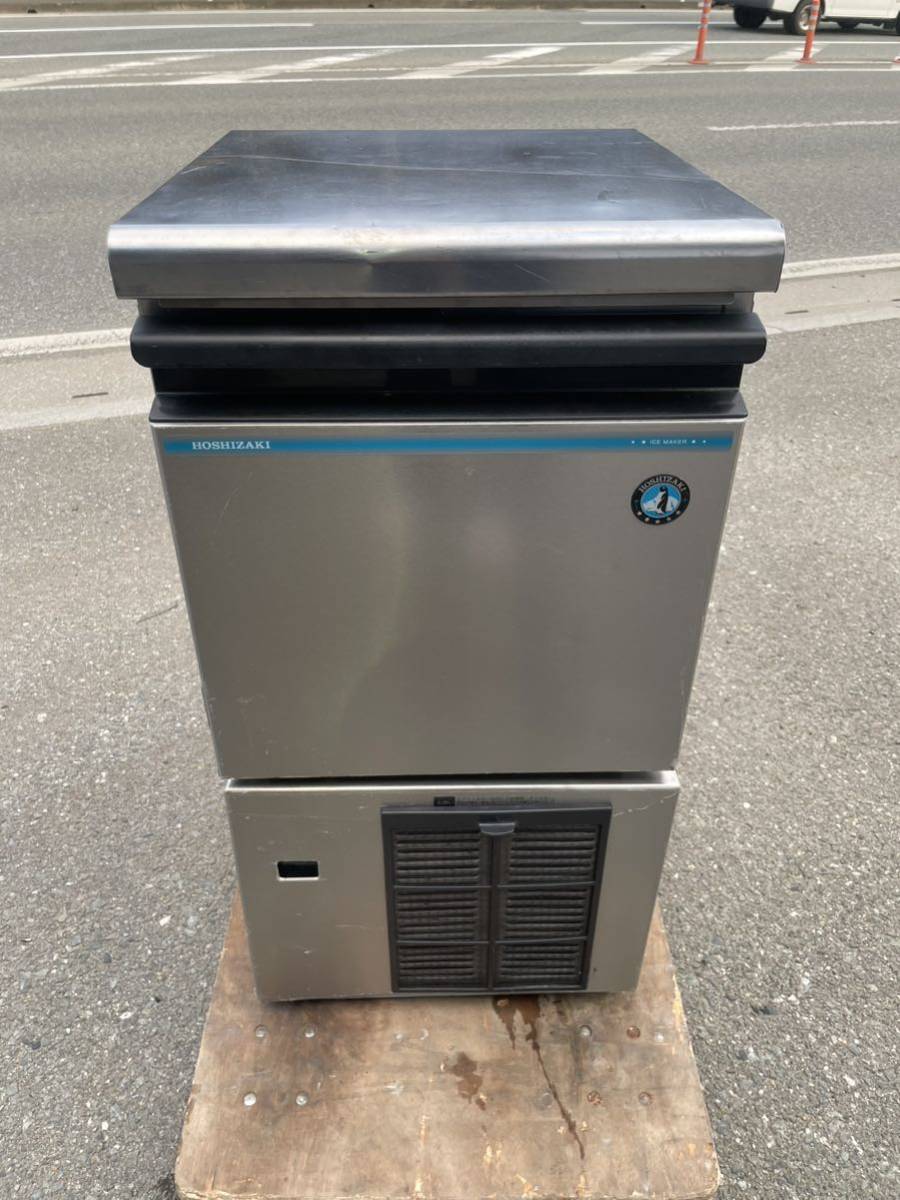 ■中古品 ホシザキアイスキューブメーカー IM-25M-1 2016年 製氷機 25L 400x450x770mm 動作問題なし■