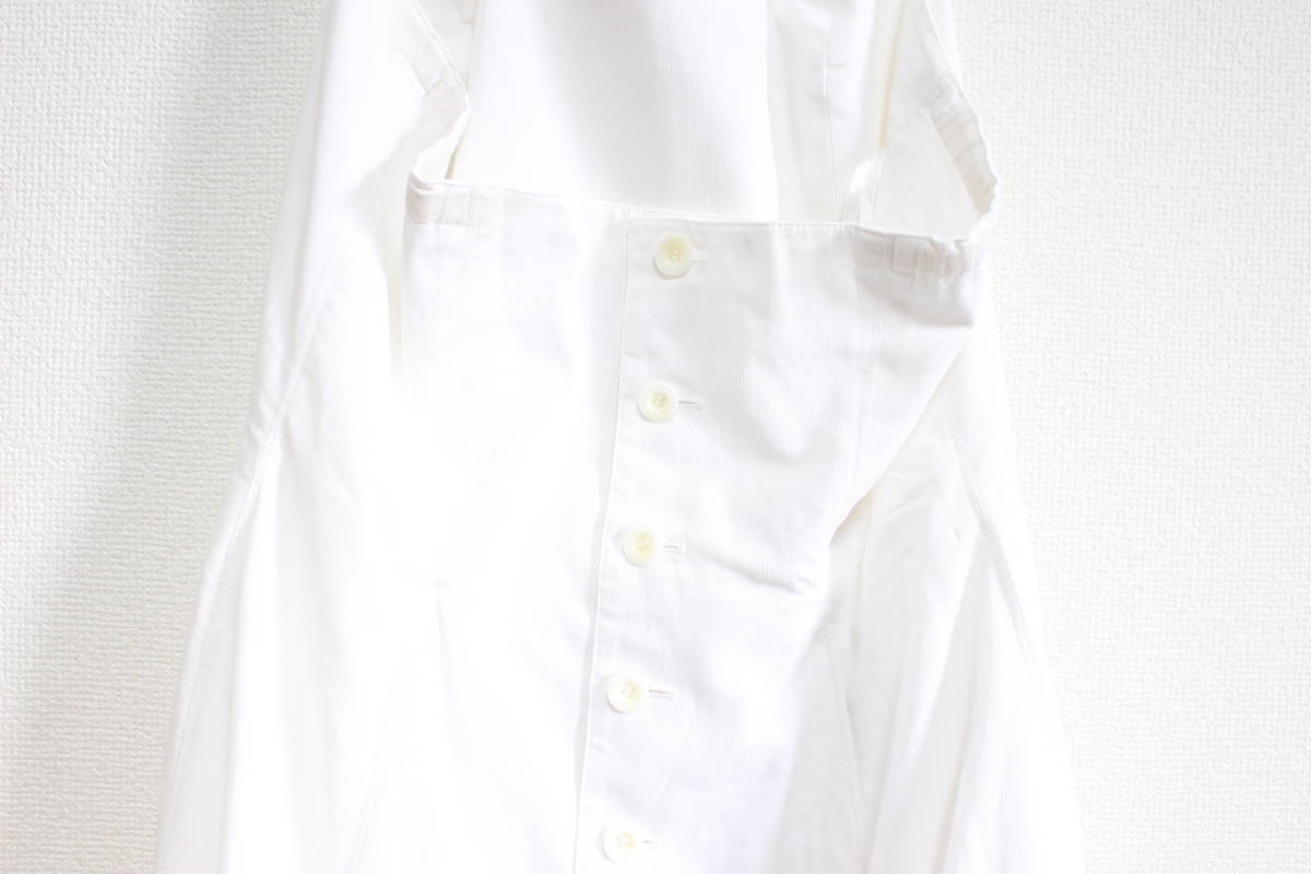 4667 Christian Dior クリスチャンディオール リボン ドレス ワンピース フレアースカート 白 ホワイト Mサイズ レディース_画像6