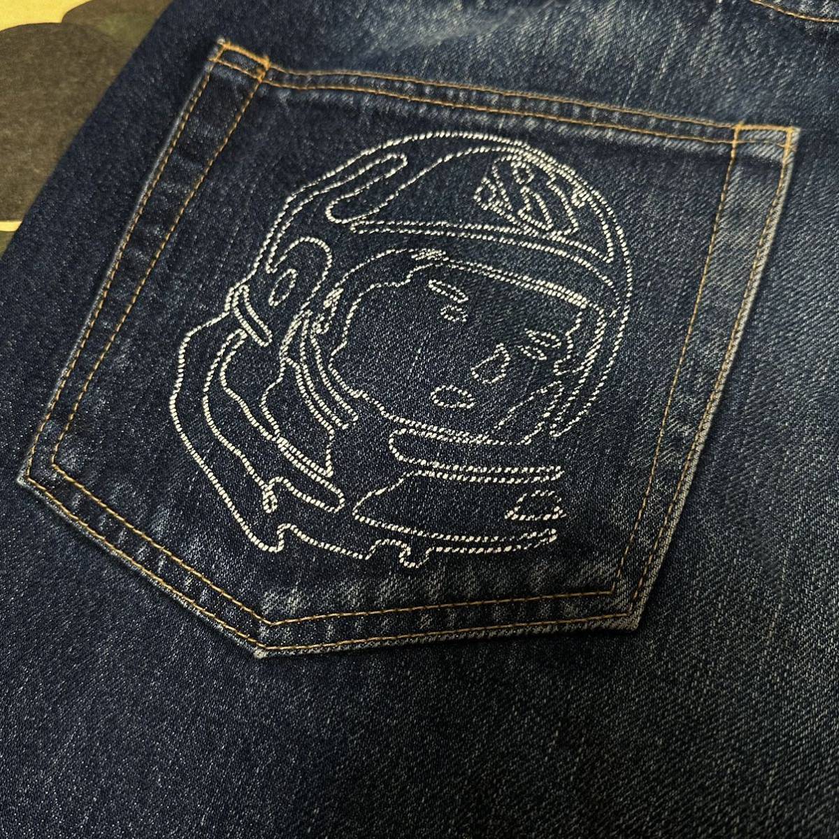 running dog denim pants BBC ICECREAM billionaire boys club ... любовь   передний ...  Denim    беговой 