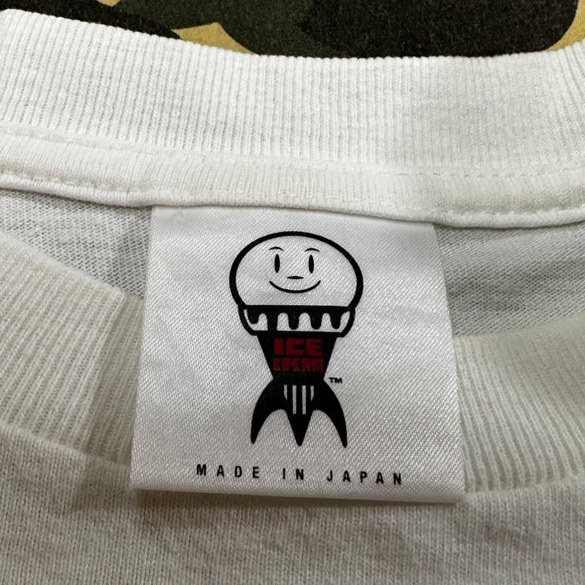 OG billionaire boys club ice cream bbc tee ビリオネアボーイズクラブ Tシャツ CONE MAN_画像5