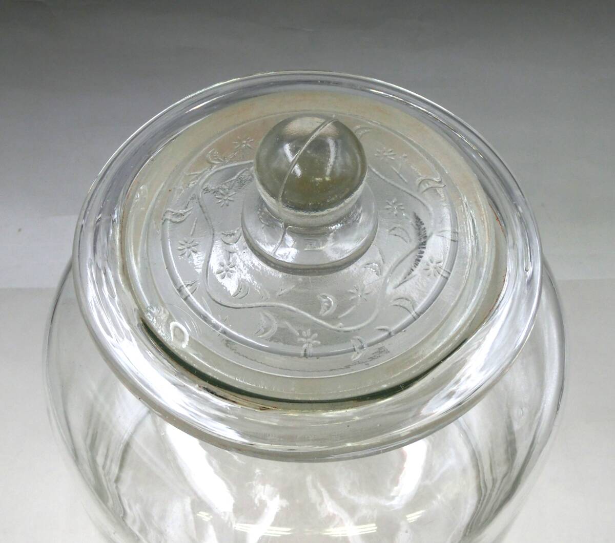 蔵出し うぶ出し 時代物 古いガラス瓶 硝子瓶 ガラス瓶 気泡ガラス 歪み 吹きガラス ガラスポット 意匠登録 検索：ビンテージ 古玩 #2の画像3