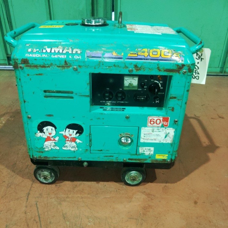 25-048 ヤンマー製100V発電機入荷しました。!!