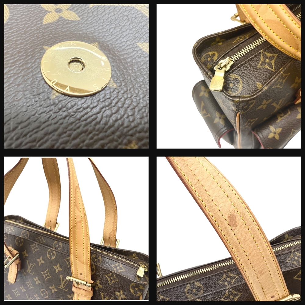 【中古】｜Louis Vuitton ルイヴィトン M51162 ミュルティプリシテ モノグラム トートバッグ ブラウン レディース_画像5