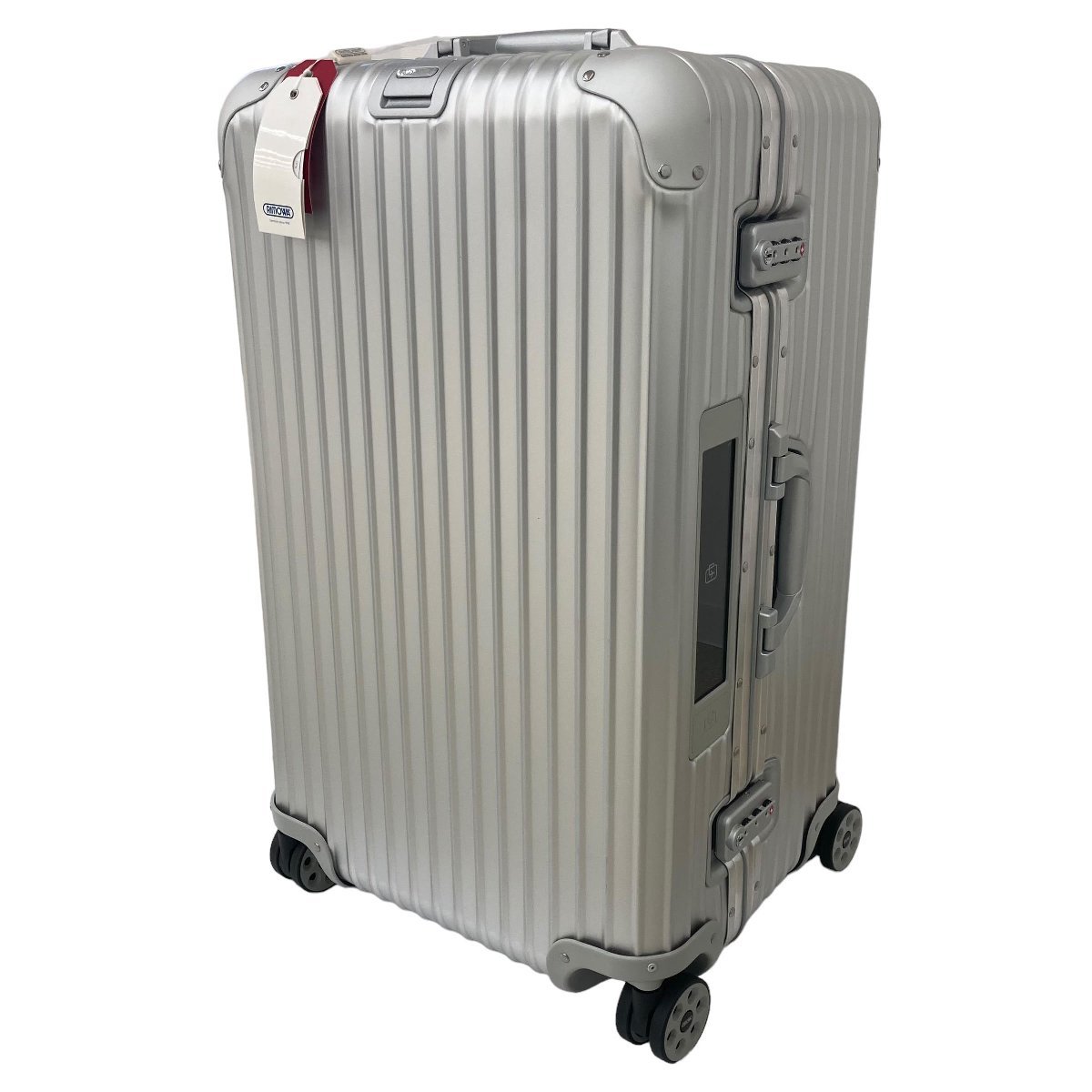 新品未使用 RIMOWA リモワ トパーズチタニウムスポーツ e-tag 89L 923.75 スーツケース バッグ_画像1