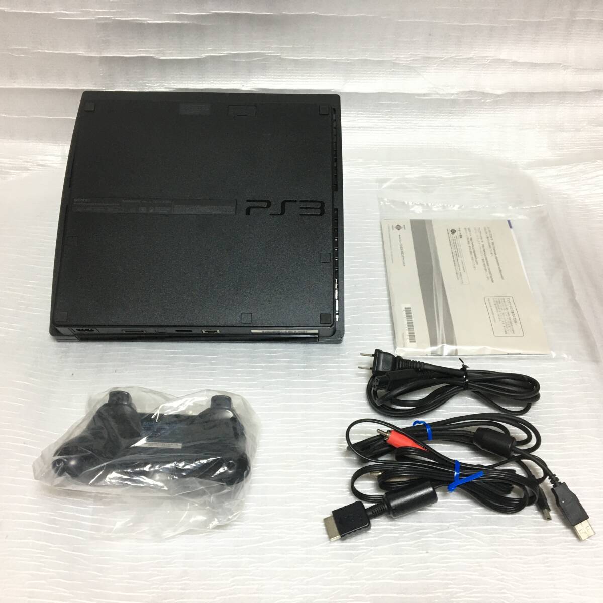 ■ PS3 プレイステーション3 本体 チャコール・ブラック CECH-2000A HDD 120GB Slim SONY 薄型 美品 箱付 動作確認済_画像4