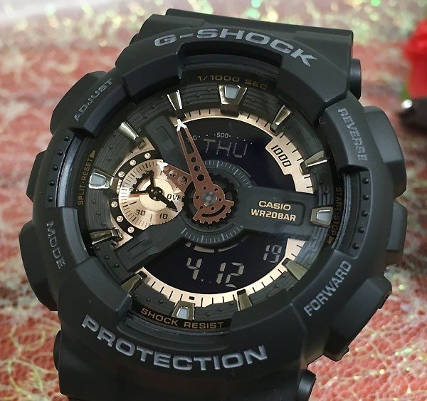 恋人達のペアウオッチ G-SHOCK BABY-G ペア腕時計 カシオ 2本セット gショック ベビーg GA-110RG-1AJF BA-110X-7A3JF ラッピング無料_画像2