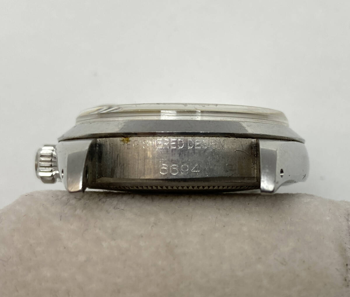 ジャンク ROLEX OYSTER DATE PRECISION 6694 ロレックス プレシジョン 手巻き 腕時計_画像4