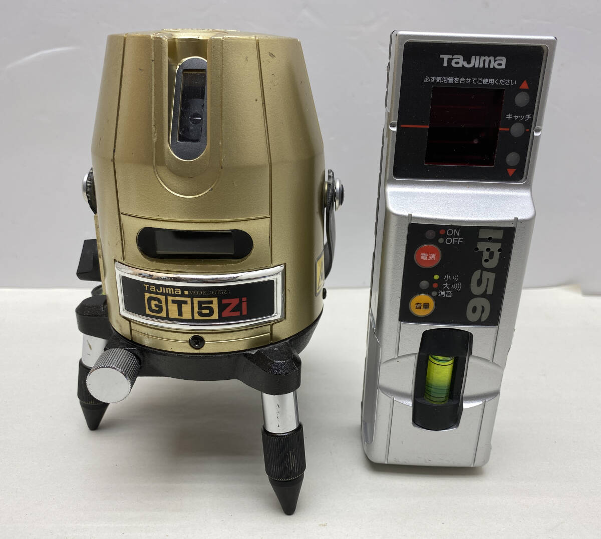 TAJIMA GT5Zi タジマ 高輝度 レーザー墨出し器&受光器 マルチレーザーレシーバー2 ML-RCV2【乾電池タイプ】_画像2