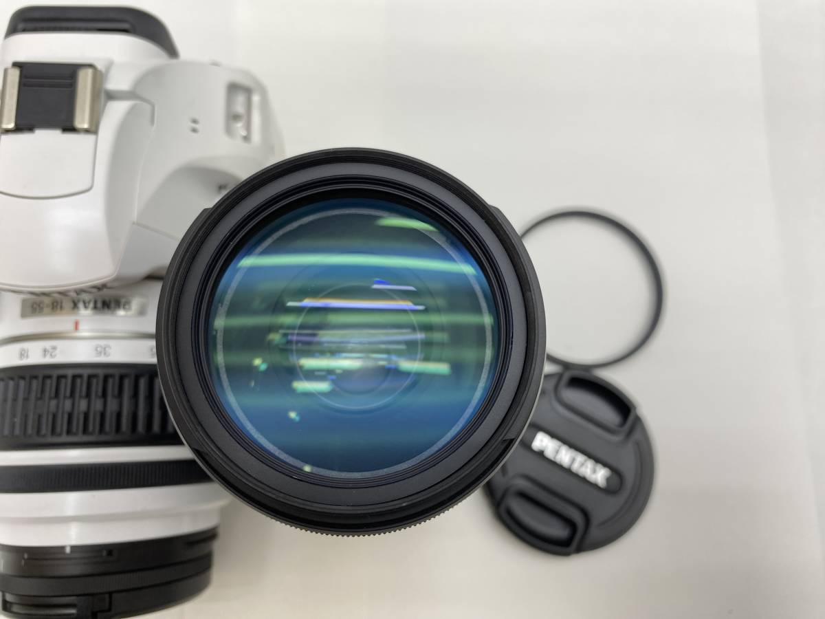 PENTAX K-X ペンタックス デジタル一眼レフカメラ ダブルズームキット 18-55mm 55-300mm 中古_画像6