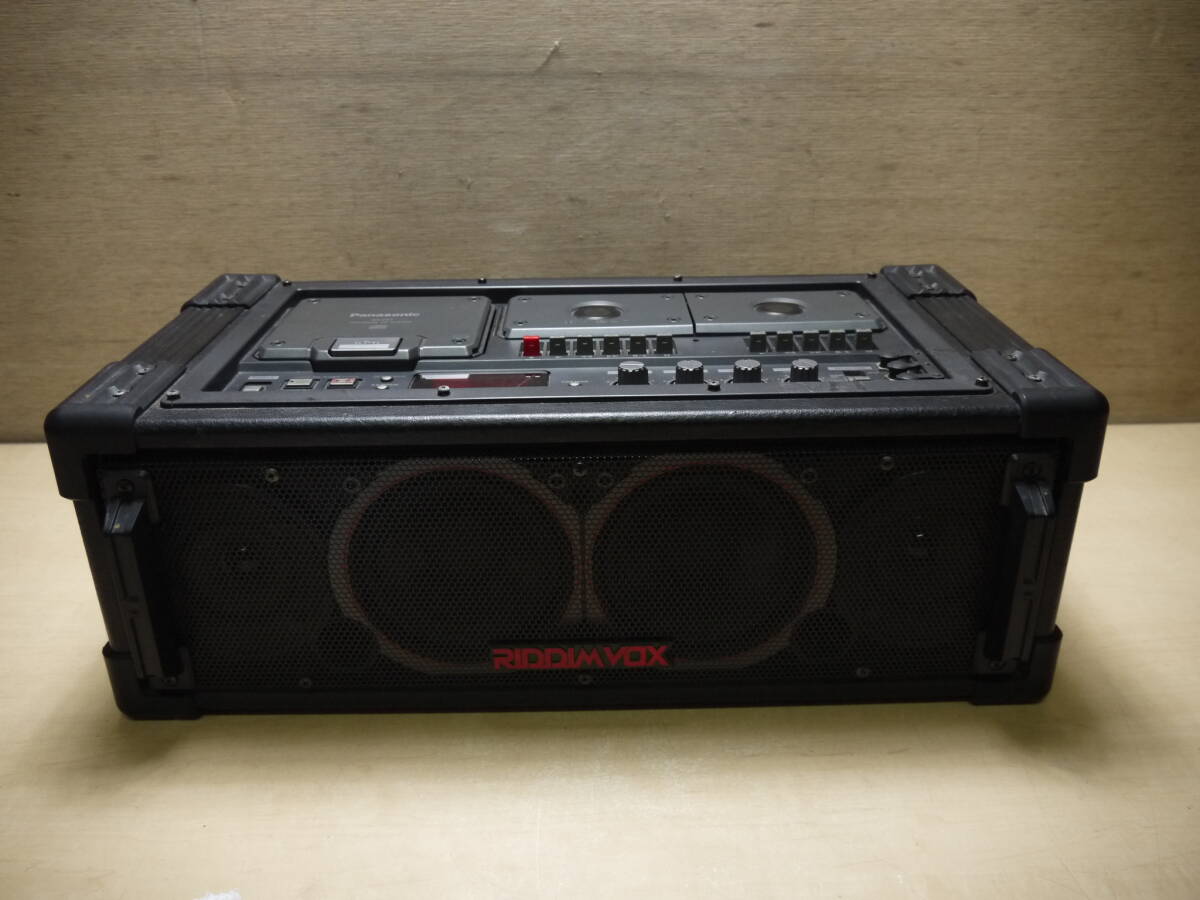 Panasonic RIDDIM VOX CDラジカセ RX-PA7 現状品 _画像1