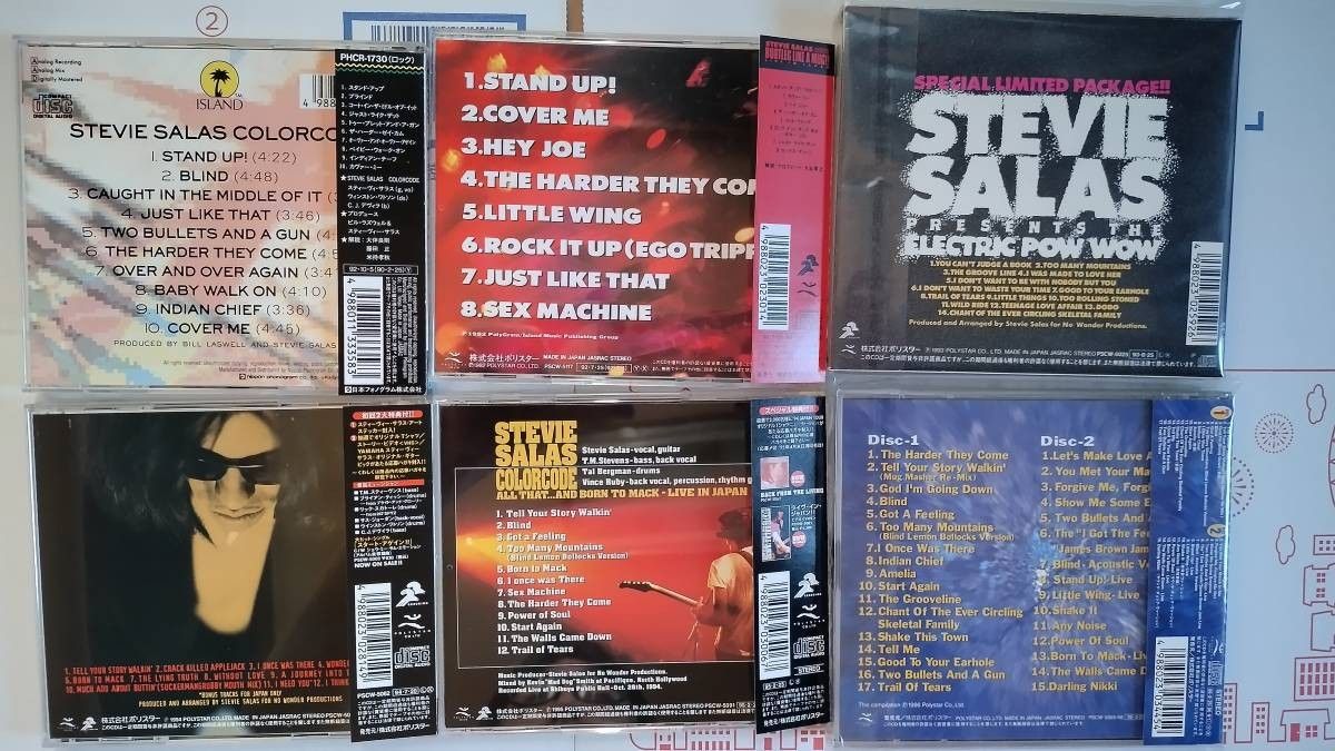 Stevie Salas / スティーヴィー・サラス　CD 10枚