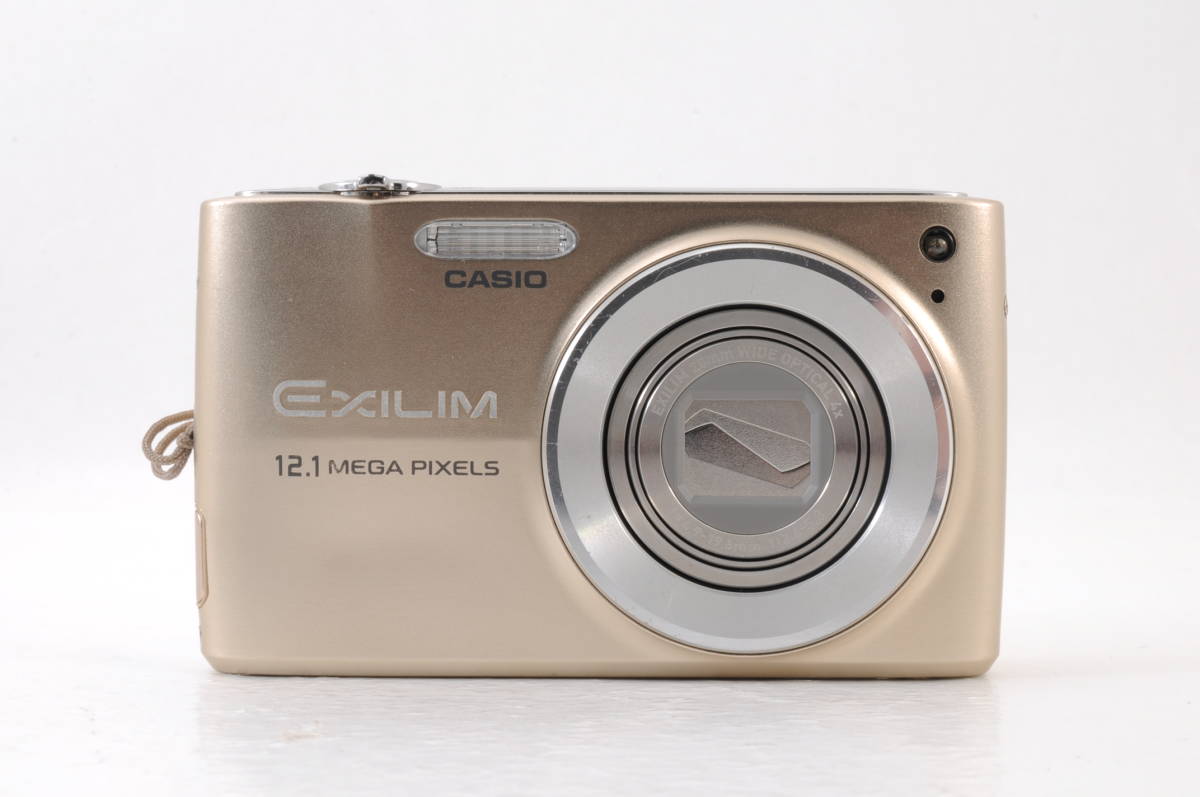 動作品 カシオ CASIO EXILIM EX-Z400 エクシリム ゴールド コンパクトデジタルカメラ 管GG1935_画像2