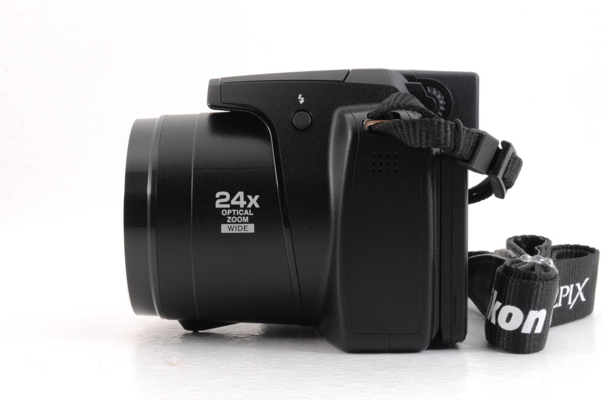 動作品 ニコン Nikon COOLPIX P90 クールピクス 黒 ブラック コンパクトデジタルカメラ 管GG2029_画像3