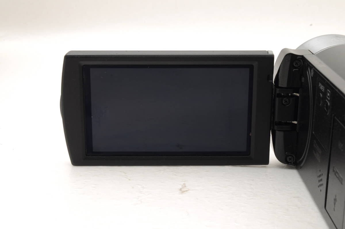 動作品 ソニー SONY HANDYCAM HDR-CX180 黒 ブラック ハンディカム デジタルビデオカメラ 充電器付 管GG2037_画像7